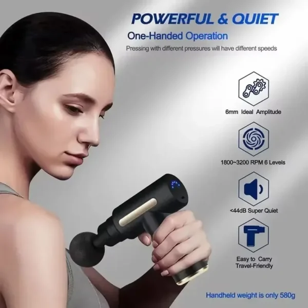 Portable Mini Massage Gun for Quick On-The-Go Relief - Image 2