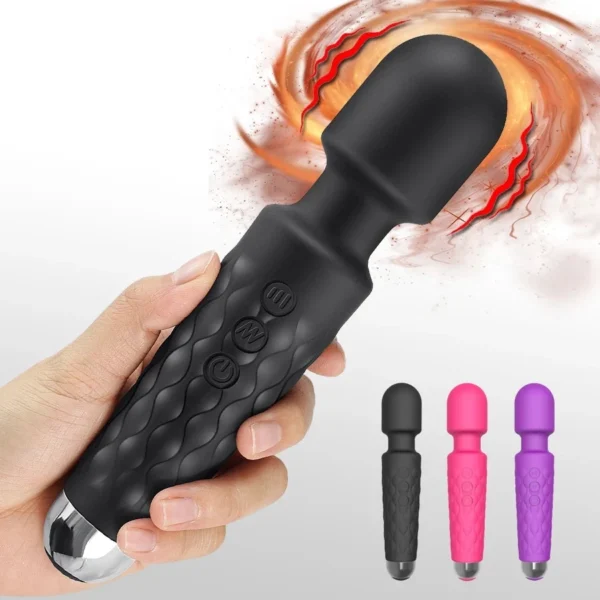 Magic Wand Vibrator For Women  Clitoris  G Spot Stimulator