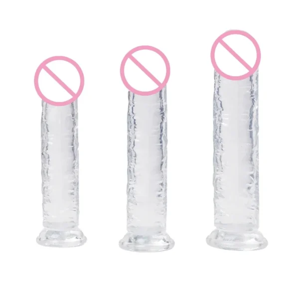 Premium Quality Silicone Dildo with Suction Cup Base - Image 5