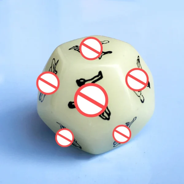 Luminous Sexy Dice For Erotic Adult Games  Couples Bondage - Image 5