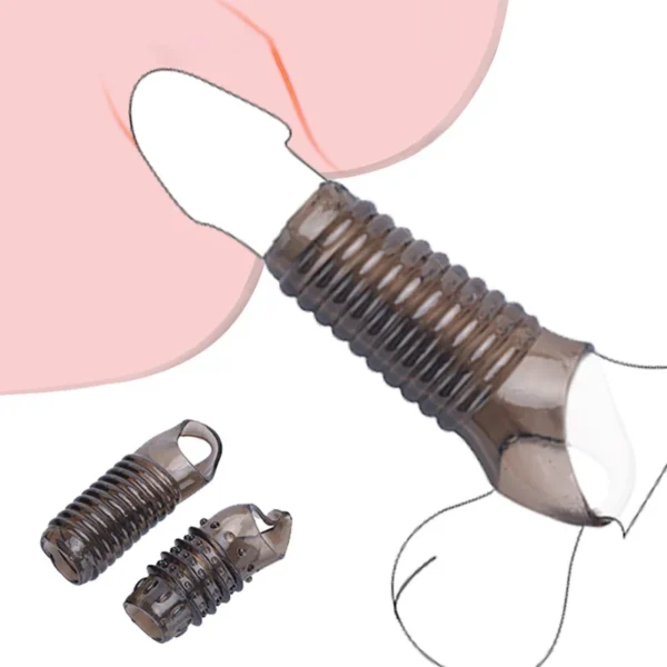 Silicone Penis Cock Ring For Strong Erections  Delayed - Image 2