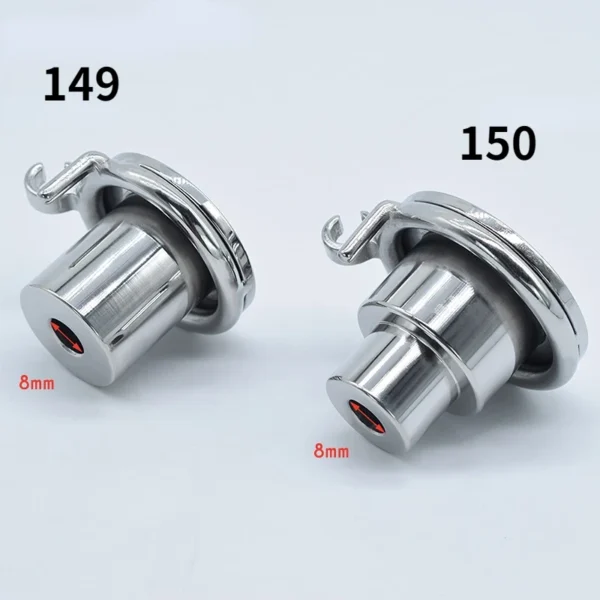 Premium Steel Cylinder Chastity Cage For Couples And Cock - Image 5