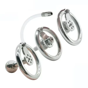 Stainless Steel BDSM Chastity Cage For Sissy Slaves