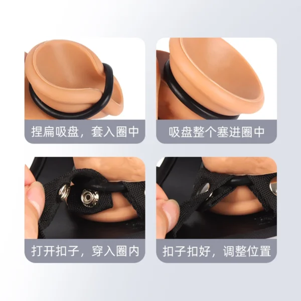 Adjustable Harness Belt For Men StrapOn Penis Pants With Rings  Sex Toys For Women - Image 5