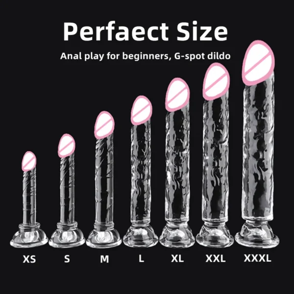 Soft Dildo for Dual Vaginal & Anal Pleasure