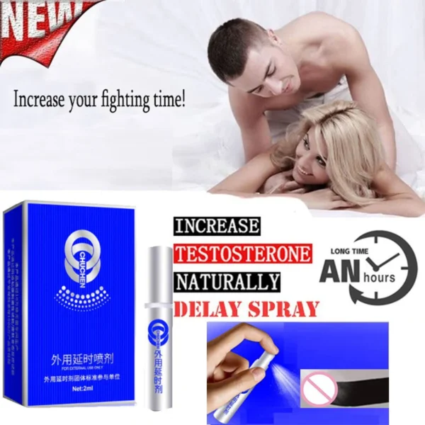 Organic Mens Stamina Spray For Enhanced Performance
