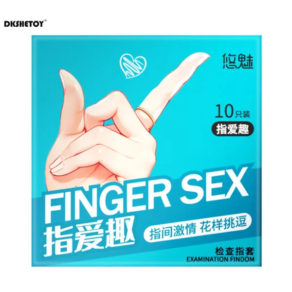 10pcs Ultrathin Finger Sleeve For GSpot  Clitoris - Image 5