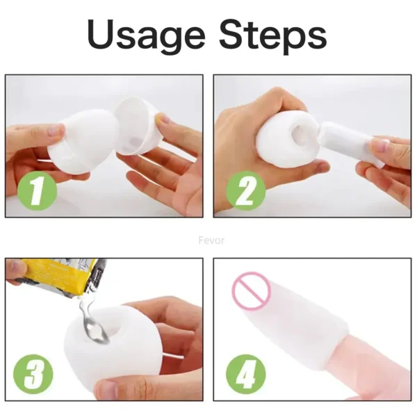 Portable Silicone Penis Massager for Male Pleasure - Image 4