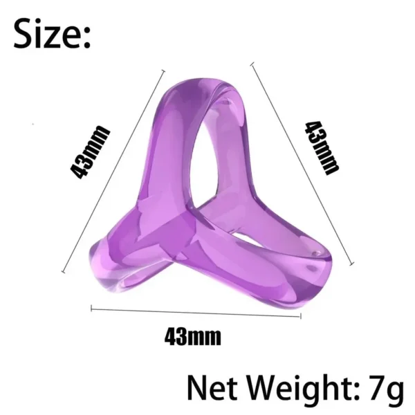 Sex Semen Lock Penis Ring For Men  Chastity And Ejaculation Delay Toy - Image 5