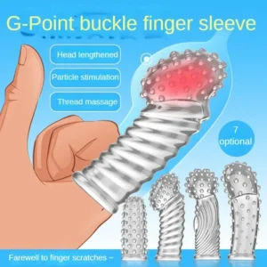 G Point Stimulation Finger Sleeves For Women  Couples Games