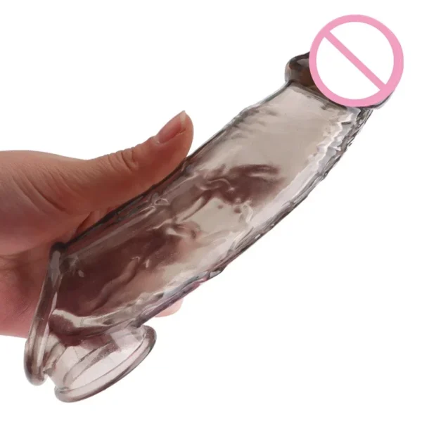 Mens Reusable Penis Sleeve  Cock Rings For Delayed - Image 4