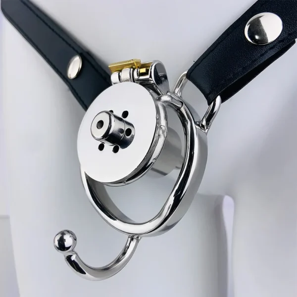 Premium Steel Cylinder Chastity Cage For Couples And Cock