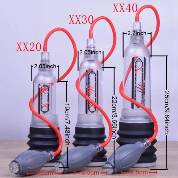 Water Penis Pump For Men  X20 X30 X40 Cock Enlargement Toy