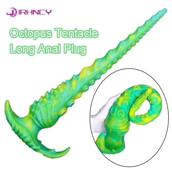 Premium Silicone Octopus Tentacle Anal Plug - BDSM Sex