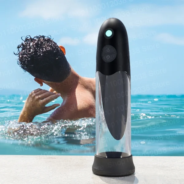 Men's Electric Hydrotherapy Penis Pump for Enlargement