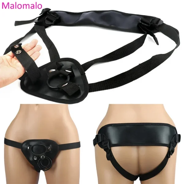 Lesbian StrapOn Erotic Panties  Bondage Wearable Briefs