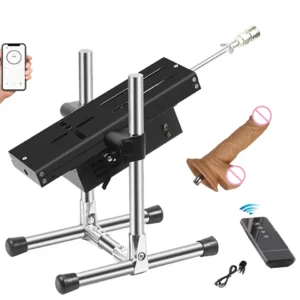 Remote Control Sex Machine With Big Dildo Toy  Female