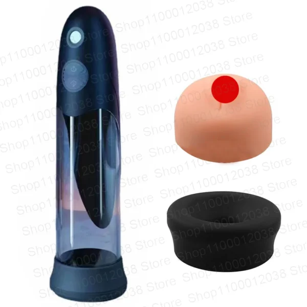Men's Electric Hydrotherapy Penis Pump for Enlargement - Image 6