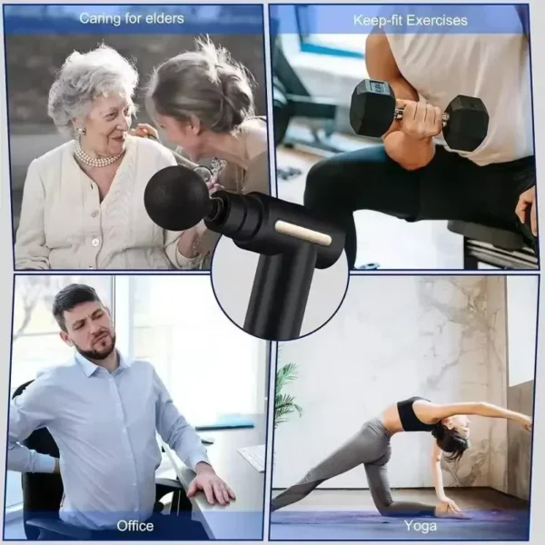 Portable Mini Massage Gun for Quick On-The-Go Relief - Image 4