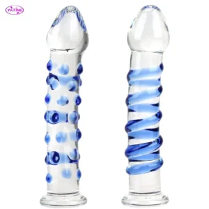 17cm Glass Dildo for Women & Men | Anal & Vaginal Pleasure