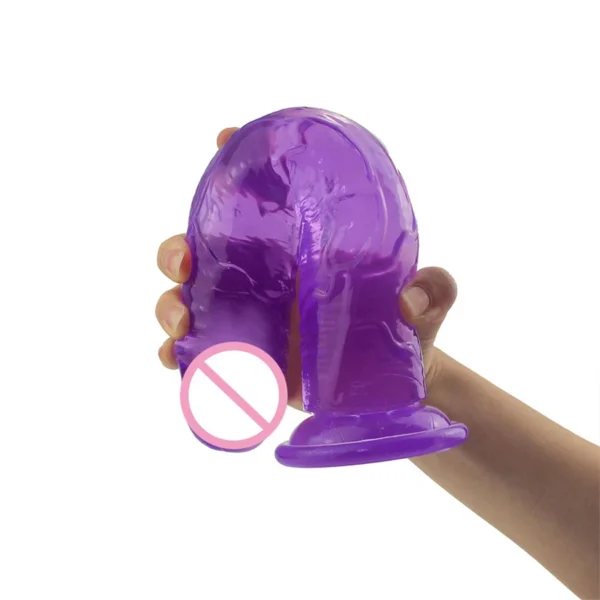 Jelly Realistic Dildo - G Spot Vagina Stimulator Sex Toy - Image 6