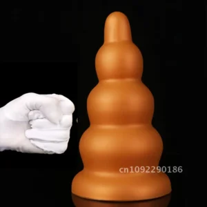 Anal Dildo Sex Toys for Women & Men - Vaginal Plug & Bead Pu