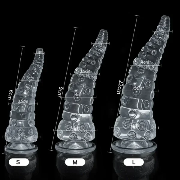 Octopus Tentacle Dildo | Suction Cup Sex Toy for Women & Men - Image 3
