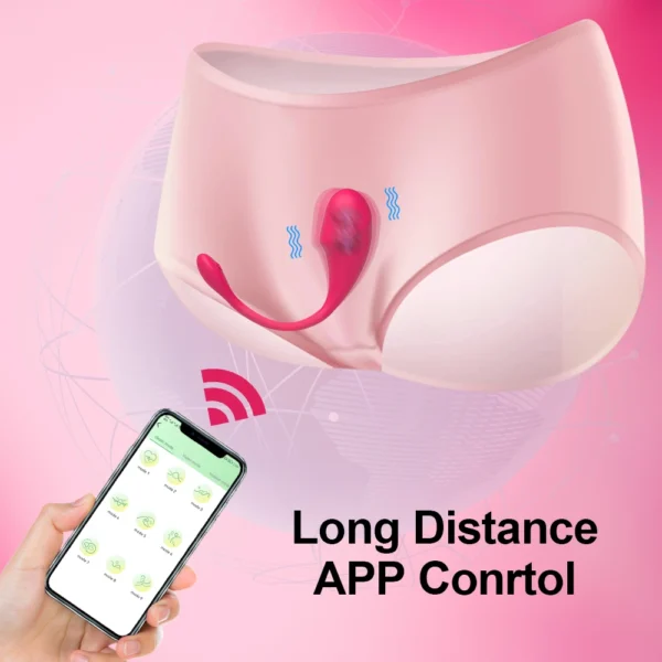 Bluetooth Vibrator Dildo for Women | Remote Control Love Egg - Image 5