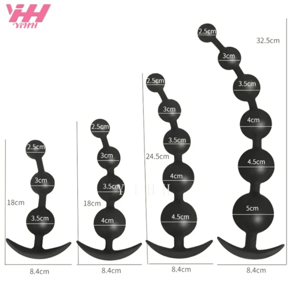 Anal Beads Anal Plug for Prostate & Vaginal Stimulation