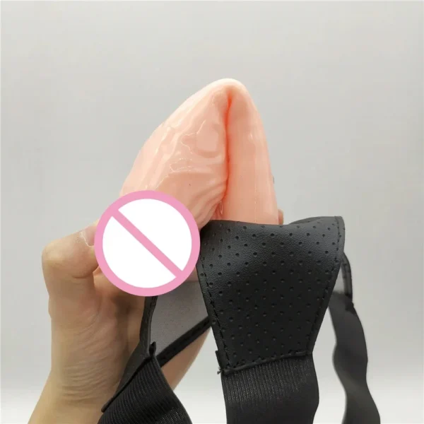 Strap On Dildo Panties - Hollow Sleeve Strap-On Pants for Me - Image 6