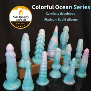 Monster Realistic Dildo Vagina Anal Dilator Big Dick Sex Toy
