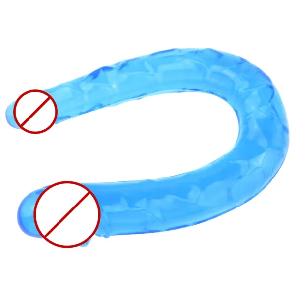 U Shape Double Dildos Sex Toy for Couples & Gay, 18cm - Image 5