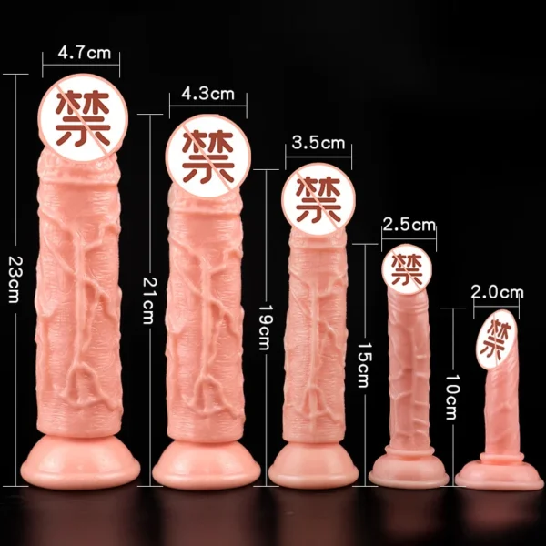 Realistic Skin Feeling Dildo for Women - Anal Sex Toy - Image 3