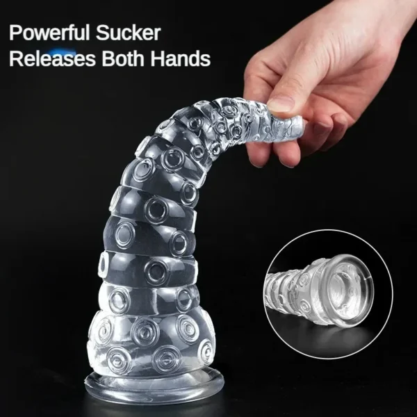 Octopus Tentacle Dildo | Suction Cup Sex Toy for Women & Men - Image 5