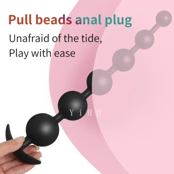 Anal Beads Anal Plug for Prostate & Vaginal Stimulation - Image 3