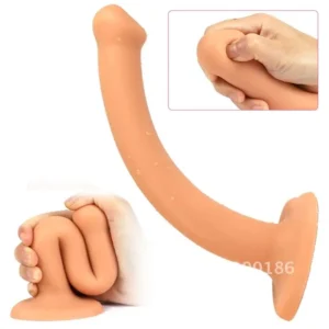 Silicone Long Dildo - Realistic Anal Plug for Men and Women