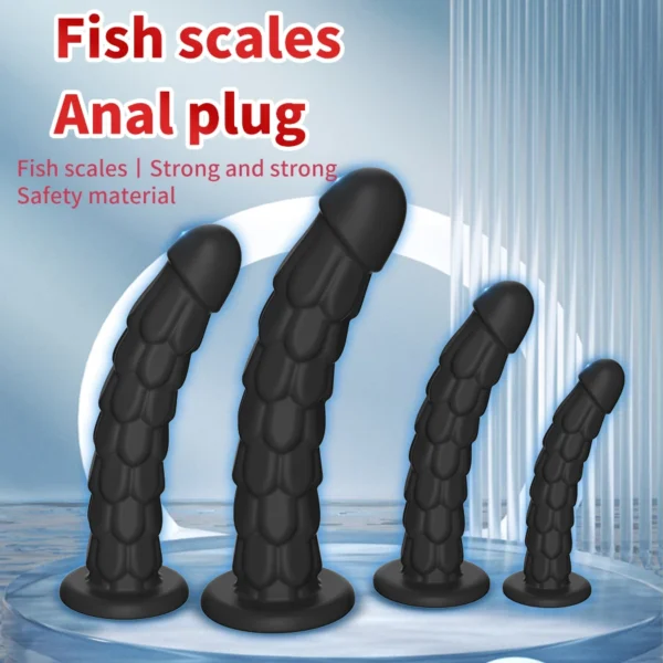 Realistic Silicone Dragon Dildo with Suction Cup | Prostate