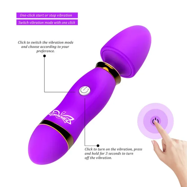 Powerful Portable G-Spot Vibrator for Women - AV Wand Sex To - Image 3