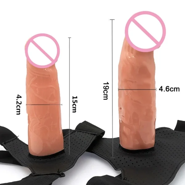 Strap On Dildo Panties - Hollow Sleeve Strap-On Pants for Me
