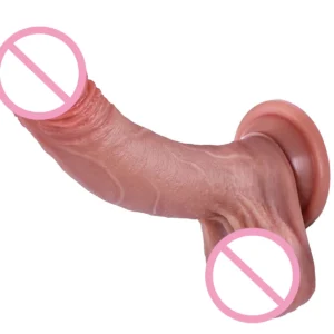 Silicone Realistic Vein Dildo - G-Spot Vagina Stimulator
