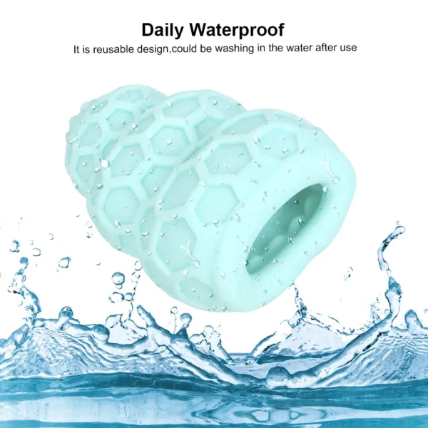 Realistic Male Masturbation Cup with Suction & Vibration - Image 3