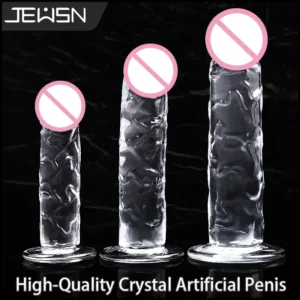 Transparent Soft Jelly Dildo | Various Sizes | Suction Cup |