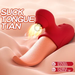G Spot Clitoral Stimulator - Tongue Licking Vibrator for Wom