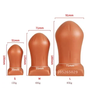 Soft Egg Suction Anal Dildo Sex Toy - Big Dragon Butt Cup