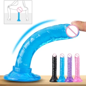 Soft Jelly Dildo for Female Masturbation - Butt Plug Sex Toy