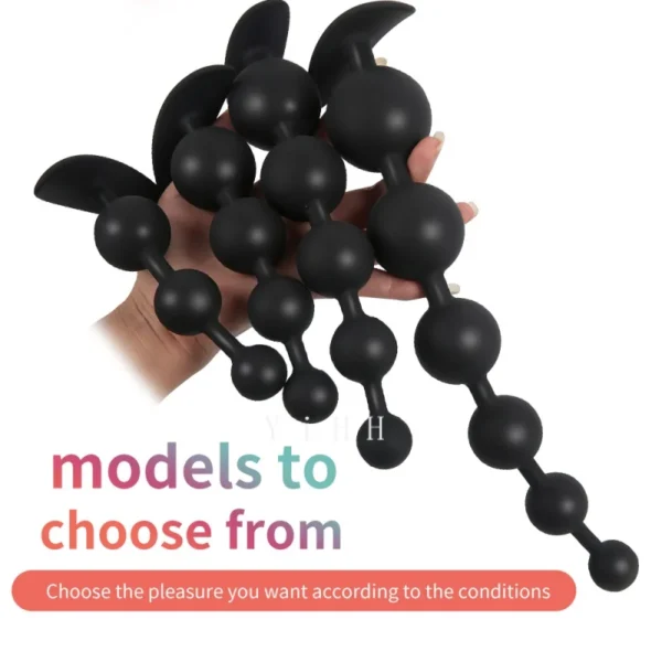 Anal Beads Anal Plug for Prostate & Vaginal Stimulation - Image 2