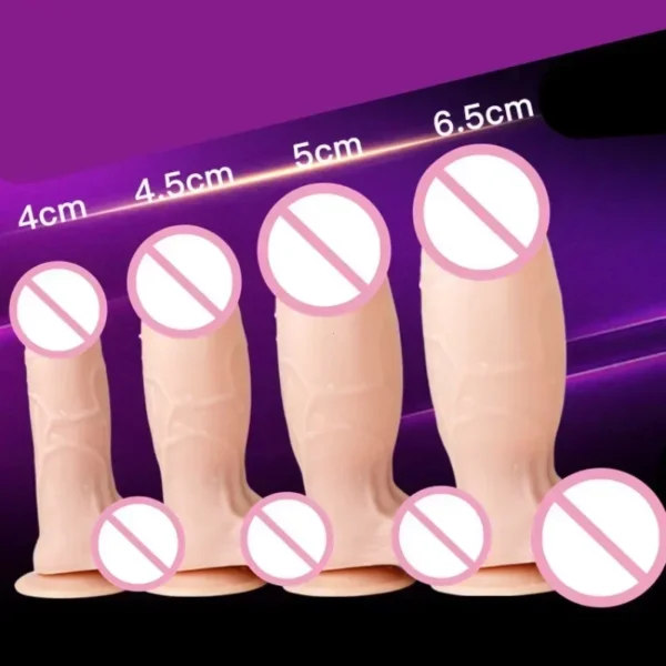 ** Large Inflatable Dildo Anal Plug with Suction Cup & Pump - Image 6
