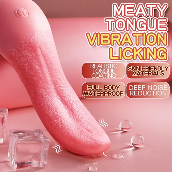 G Spot Clitoral Stimulator - Tongue Licking Vibrator for Wom - Image 6
