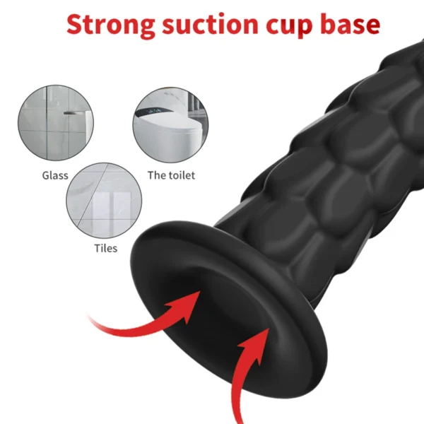 Realistic Silicone Dragon Dildo with Suction Cup | Prostate - Image 4