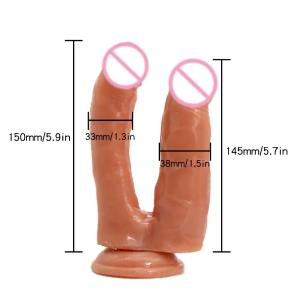 Double Dildo Strap-On | Anal Sex Toys for Adults - Image 6